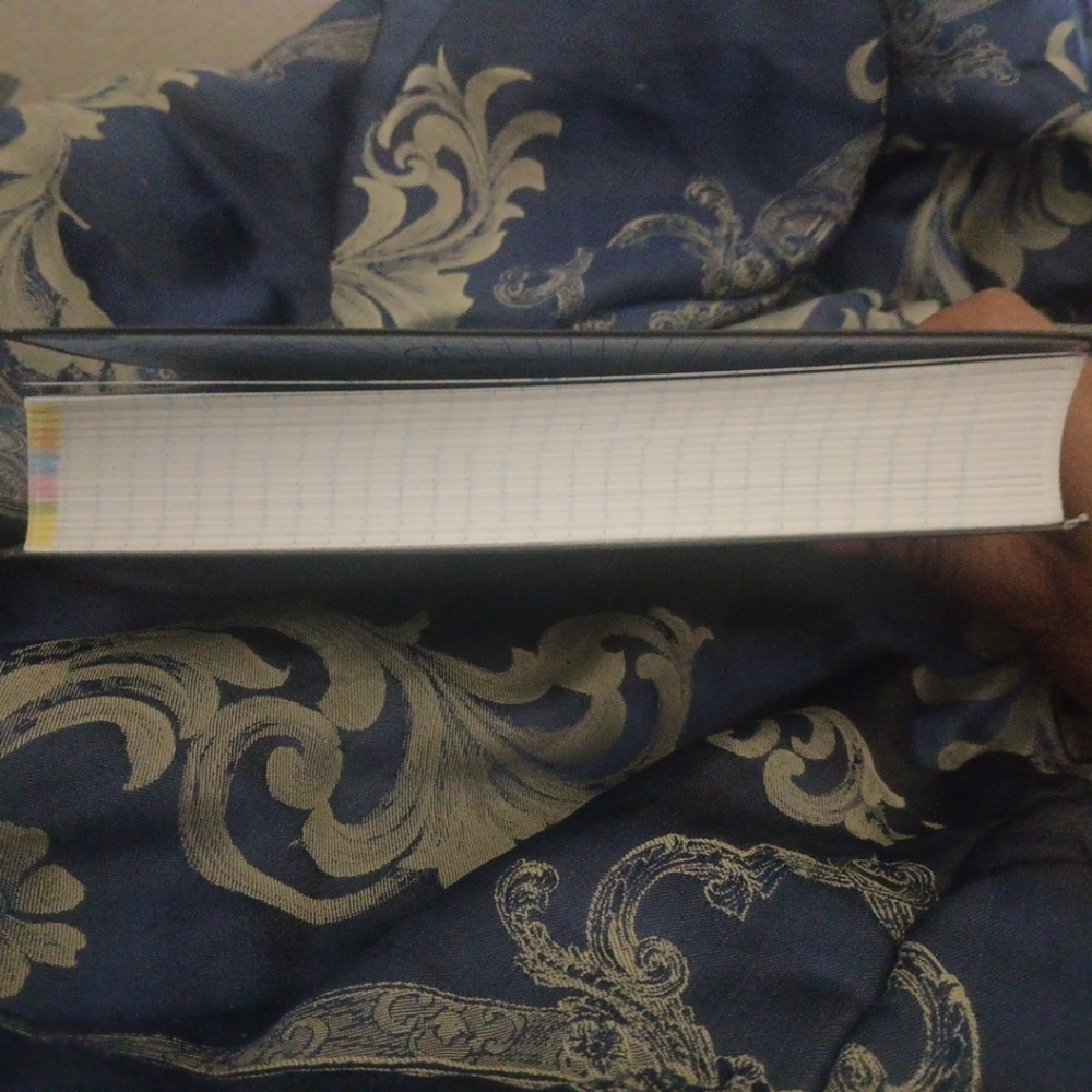 Black and Blue Math Notebook - Picture 6 of 7